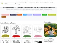 Desktop screenshot for coloriagevip.com