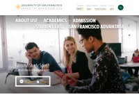 Desktop screenshot for usfca.edu