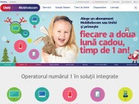 Desktop screenshot for moldtelecom.md