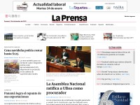 Desktop screenshot for prensa.com