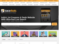 Desktop screenshot for tracedeals.in