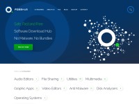 Desktop screenshot for fosshub.com