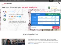 Desktop screenshot for jrailpass.com