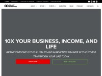 Desktop screenshot for grantcardone.com