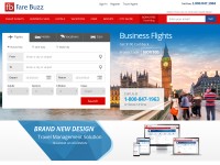 Desktop screenshot for farebuzz.com