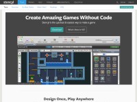 Desktop screenshot for stencyl.com