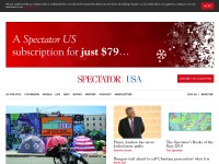 Desktop screenshot for spectator.us