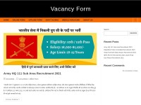 Desktop screenshot for vacancyform.org