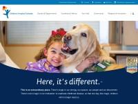 Desktop screenshot for childrenscolorado.org