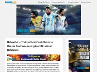 Desktop screenshot for bahsegelegirisyap.com