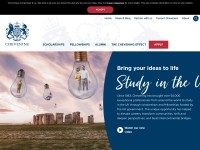Desktop screenshot for chevening.org