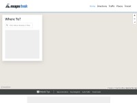 Desktop screenshot for mapstrek.com