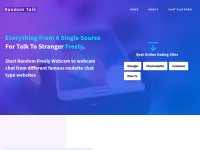 Desktop screenshot for random-talk.net