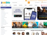 Desktop screenshot for zoobio.de