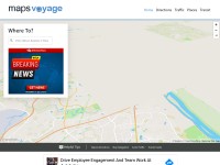 Desktop screenshot for mapsvoyage.com