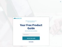 Desktop screenshot for imercer.com