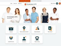 Desktop screenshot for amc.nl