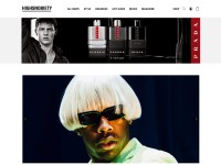 Desktop screenshot for highsnobiety.com