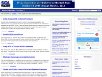 Desktop screenshot for sqlteam.com