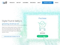 Desktop screenshot for sift.com