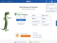 Desktop screenshot for geico.com
