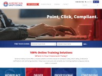 Desktop screenshot for americansafetycouncil.com