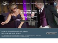 Desktop screenshot for mattsdjserviceappleton.com