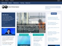 Desktop screenshot for spe.org