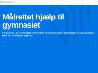 Desktop screenshot for studienet.dk