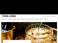 Desktop screenshot for foodandwine.com