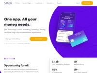 Desktop screenshot for stashinvest.com