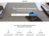 Desktop screenshot for doximity.com