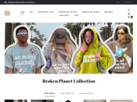 Desktop screenshot for brokenplanethoodie.com