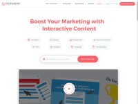 Desktop screenshot for outgrow.us