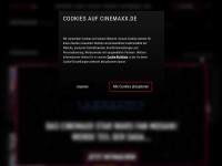 Desktop screenshot for cinemaxx.de