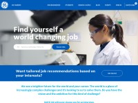 Desktop screenshot for gecareers.com