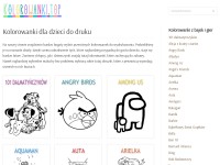 Desktop screenshot for kolorowanki.top