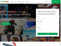 Desktop screenshot for punjabads.pk