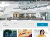 Desktop screenshot for aau.at