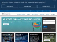 Desktop screenshot for franklintempleton.com