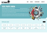 Desktop screenshot for tatapartsindia.com