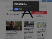 Desktop screenshot for ledevoir.com