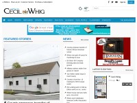 Desktop screenshot for cecildaily.com