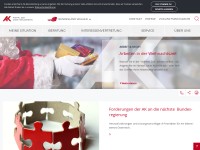 Desktop screenshot for arbeiterkammer.at