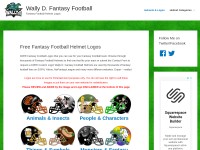 Desktop screenshot for wallydfantasyfootball.com