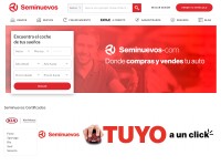Desktop screenshot for seminuevos.com