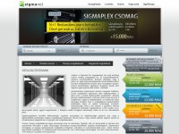 Desktop screenshot for sigmanet.hu