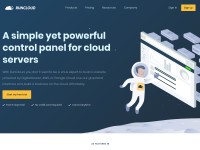 Desktop screenshot for runcloud.io