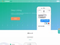 Desktop screenshot for linkedme.cc