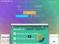 Desktop screenshot for aklamator.com